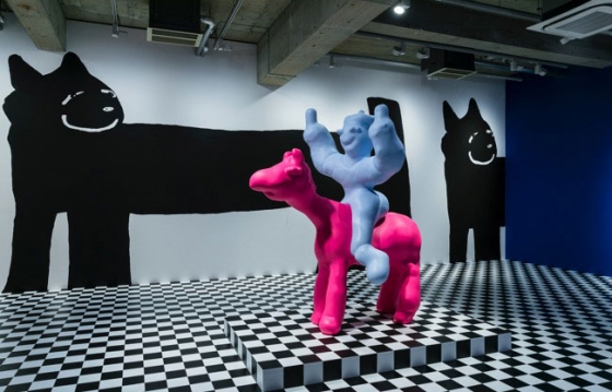 Austin Lee Makes "Serious Works" for Kaikai Kiki Gallery, Tokyo