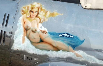 WWII Airplane Pin-Ups image