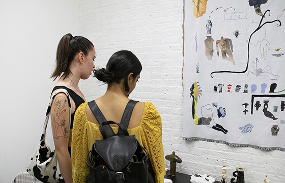 Juxtapoz Projects: Open Studios with Kendra Yee & Ruohan Wang