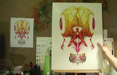 Making a Ghost with Alex Pardee