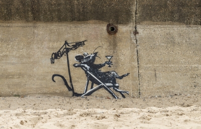 New Banksy Film "A Great British Spraycation" Captures the Mood of a Nation Playing at Home image
