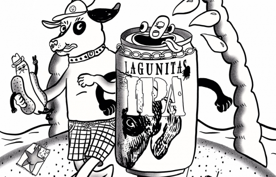#BeerSpeaksPeopleDoodle: Juxtapoz x Lagunitas Invited 5 Artists to Help You Draw and Win Original Art