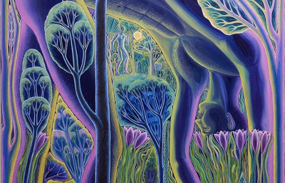 Juxtapoz Magazine – Bryan Rogers “Woodland” @ Monya Rowe Gallery, NYC