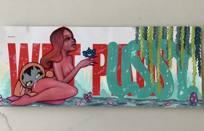 "We Are Wet Paint": Persue1 Brings Art Show Created On Wet Paint Signs To Tokyo image