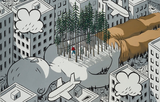 Millo: At the Crack of Dawn @ Thinkspace Projects, Los Angeles