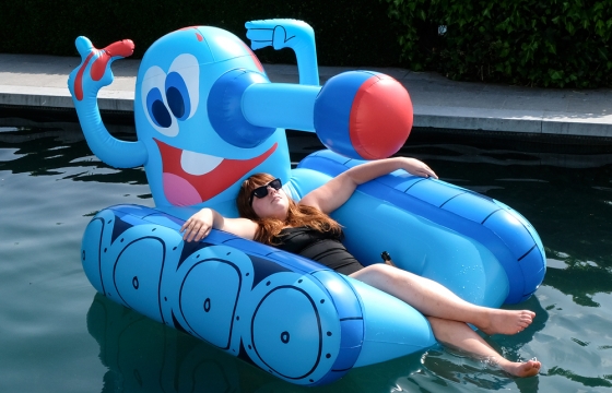 Summertime Blues: The "Tank Pool Float" from Todd REAS James x Case Studyo