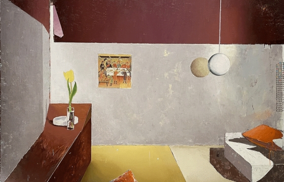 Juxtapoz Magazine - Matthias Weischer's "Bühne (Stage)" @ Drents Museum, Assen, The Netherlands - Vimarsana News