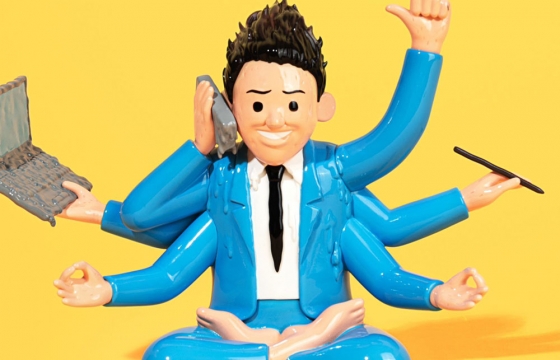 Juxtapoz Magazine - Joan Cornella Makes “Yogawork” of the
