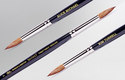 Win a personalised iconic Series 7 brush from Winsor and Newton