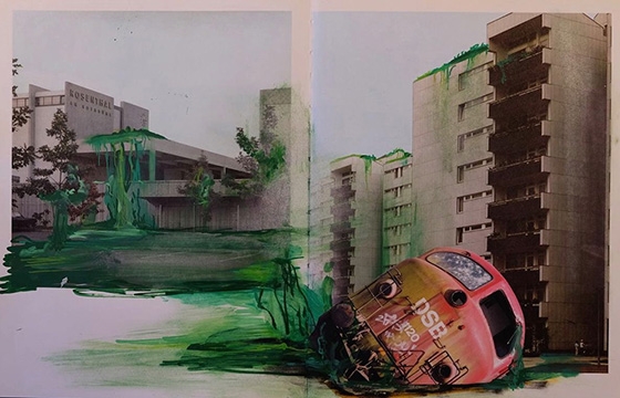 Photographic collages by Claes Otto Jennow