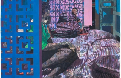 Paintings by Njideka Akunyili