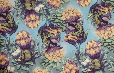 Maximum Fou: Street Artists Design Silk Scarves image