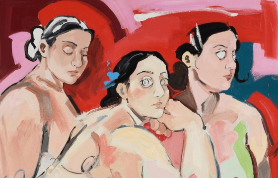 Juxtapoz Magazine – Cristina BanBan: Mujeres @ Skarstedt, NYC
