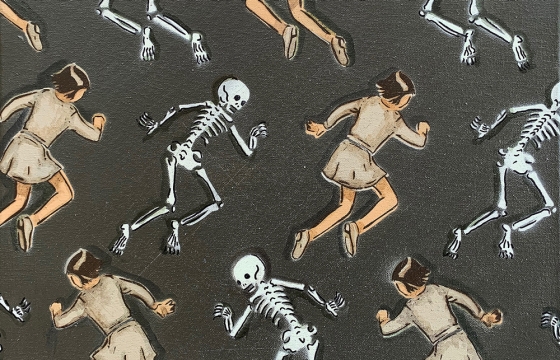 Juxtapoz Magazine - Tell Me All About It: Mando Marie @ Thinkspace Projects, Los Angeles - Vimarsana News