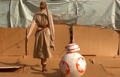 A Zero Budget Remake of the Star Wars Trailer