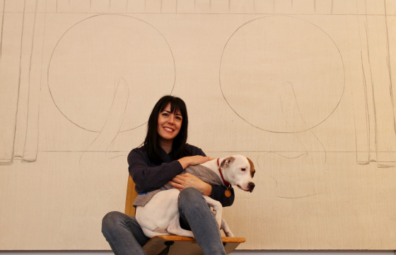 Studio Visit: Going Through the Matrix with Emily Mae Smith