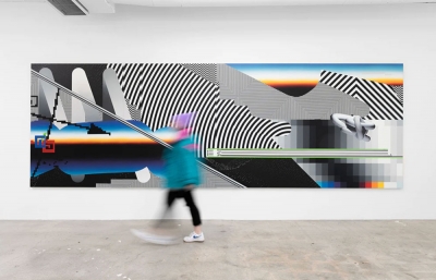 Felipe Pantone Goes to the "Kosmos" @ CONTROL Gallery, Los Angeles image