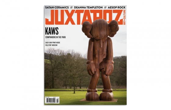 JUXTAPOZ MAGAZINE 2004 SUMMER SPECIAL KAWS FRONT COVER Twist