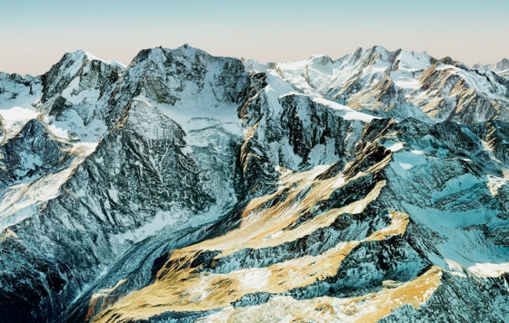Meike Nixdorf’s “Your Earth Transforms” are based on renderings by Google Earth