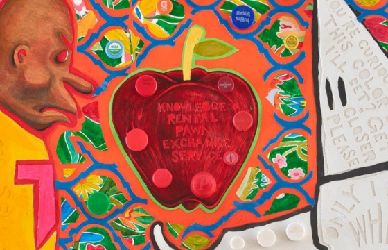 Draw Them In, Paint Them Out: Trenton Doyle Hancock Confronts Philip Guston