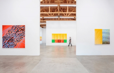 Sam Friedman Brings His Composite Paintings to Frieze Week in Los Angeles