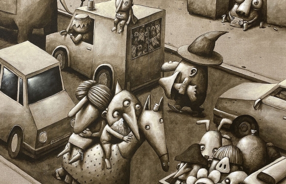 Juxtapoz Magazine - ADOR is "Familiar Yet Foreign" in Los Angeles - Vimarsana News