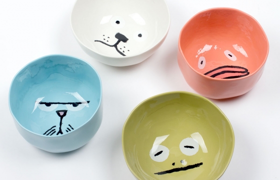 "ANIMAL BOWLS: Jean Jullien x Case Studyo Make Hand-Casted Porcelain Series