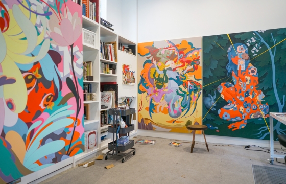 A Clean, Well-Lighted Place to Paint:  James Jean's "Azimuth" @ Kaikai Kiki Gallery, Tokyo