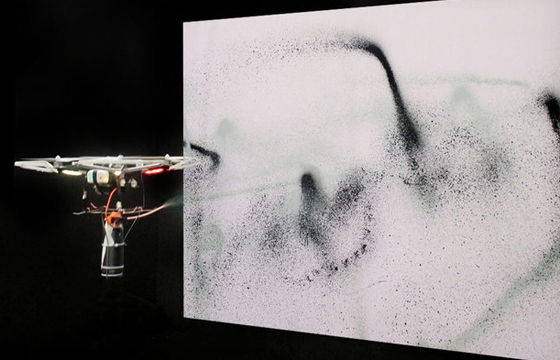 KATSU's Drone Paintings @ 2014 Silicon Valley Contemporary