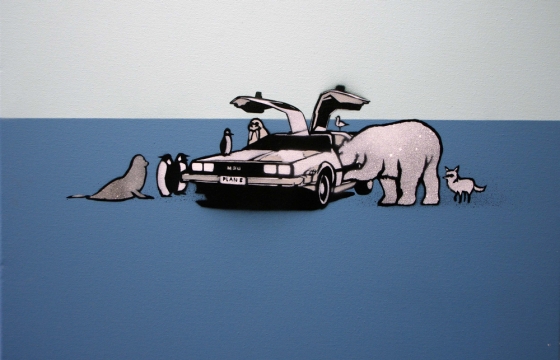 Bombing Walls and Painting Bridges: Mau Mau Makes His US Debut @ Vertical Gallery, Chicago