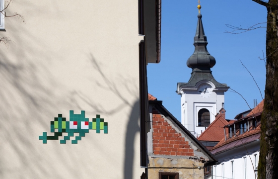 Invader Takes Over Ljubljana, Slovenia, Part 2