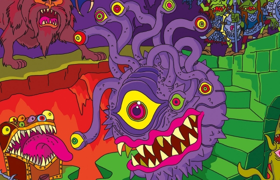 Todd James Created an Amazing "Dungeons and Dragons" coloring book