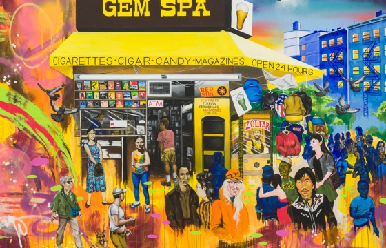 Chris &ldquo;Daze&rdquo; Ellis "Orchid Rain on the Underground" @ PPOW Gallery, NYC