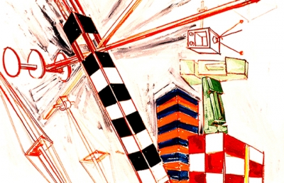 Peter Shire "Public Work, Lines Of Desire" @ A+D Museum, Los Angeles image