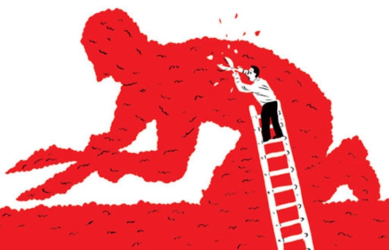 Paul Blow is Seeing Red