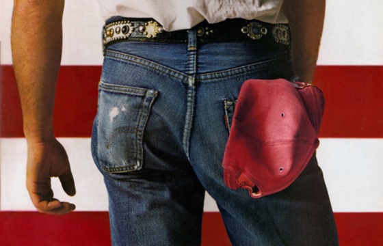 Lot Detail - Bruce Springsteen Original Annie Leibovitz Born In The  U.S.A. Outtake Album Cover Photograph