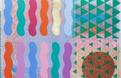 Andrew Jeffrey Wright, Miriam Singer, and Jim Houser Celebrate Collage, Color, and Pattern image