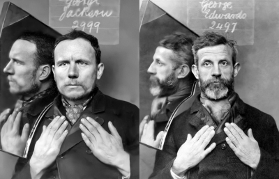 Vintage Mugshots From Late 1800s London