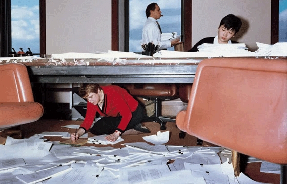 “Office” by Lars Tunbjörk