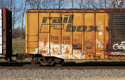 Mber on a rusty RBOX image