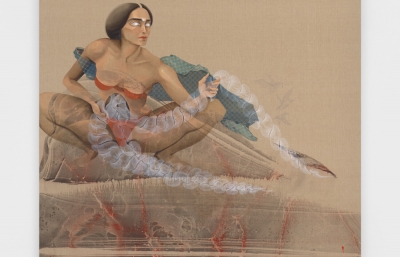 Ghost Fires: Hayv Kahraman @ Jack Shainman Gallery, NYC image