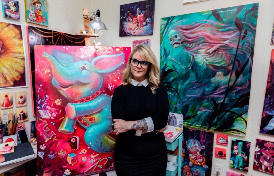 Juxtapoz Magazine – Everything I Ever Was: Brandi Milne @ Corey Helford Gallery, Los Angeles Juxtapoz Magazine – Everything I Ever Was: Brandi Milne @ Corey Helford Gallery, Los Angeles