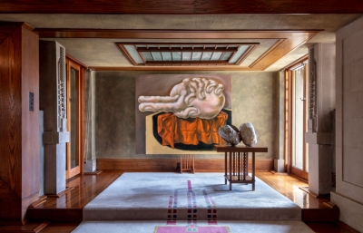 Louise Bonnet and Adam Silverman Have "Entanglements" at Frank Lloyd Wright's Hollyhock House