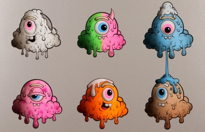 Buff Monster "Can't Stop the Melt" @ Galo Art Gallery image