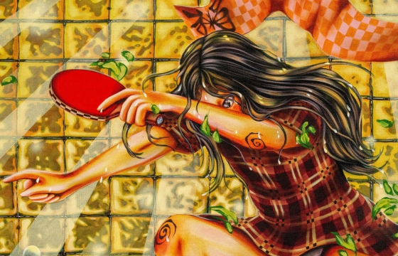 Zo&eacute; Blue M. "Hard Boiled" @ Jeffrey Deitch Gallery, NYC