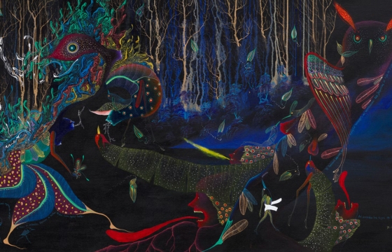 Here Lives the Origin: Rember Yahuarcani @ Josh Lilley, London