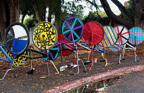 Dino Graniello's "The Original Scraper Bikes series"