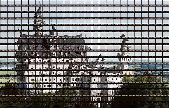 Thomas Kellner's Mosaic-like Photomontages