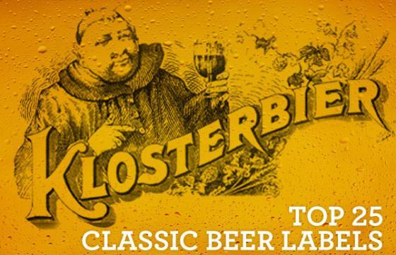 Top 25 Classic Beer Labels