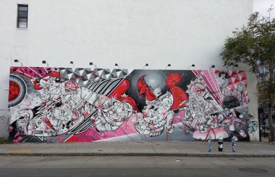 HOW NOSM Paint at Bowery & Houston